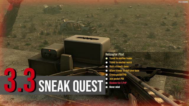 Sneak quests screenshot